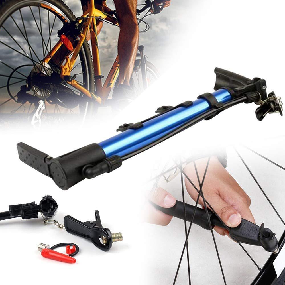 Aluminum Mini Bicycle Air Pump (Multicolor) (0544)