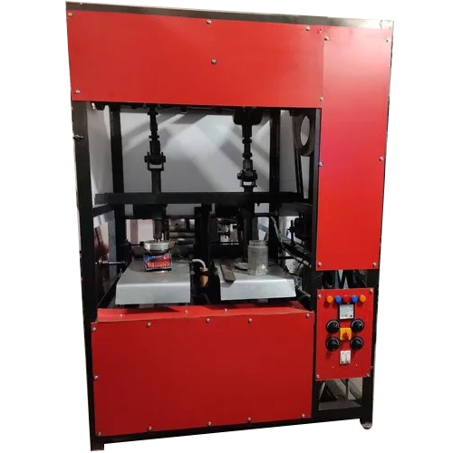 Fully Automatic Double Die Dona Making Machine - Color: Red