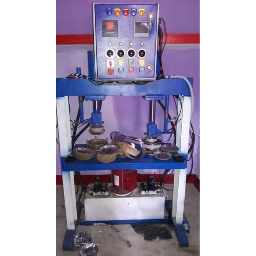 Double Die Double Cylinder Paper Plate Making Machine - Capacity: 20 Pcs/Min