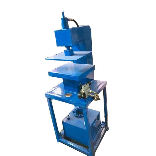 Blue Hydraulic Slipper Making Machine