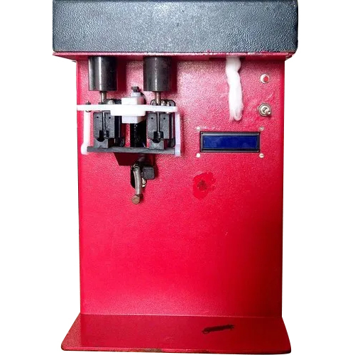 Manual Digital Cotton Wick Making Machine - Color: Red-Black