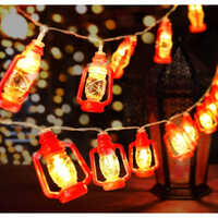 Diwali Decorative Lights - Various Sizes , Round Shape In Vibrant Orange Color , Energy Efficient & Weatherproof For Indoor/outdoor Use