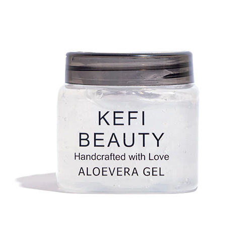 KEFI BEAUTY Pure Alovera Gel for Face and Hair Hydrating Moisturizing and Soothing Skin Multipurpose Gel 150g
