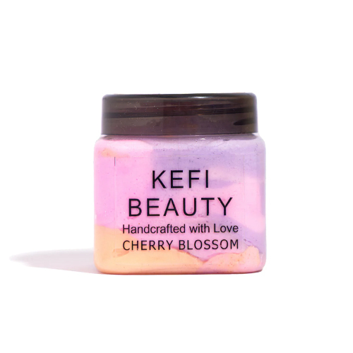 KEFI BEAUTY Cherry Blossom Whipped cream Soap Sulphate and Paraben Free 150g