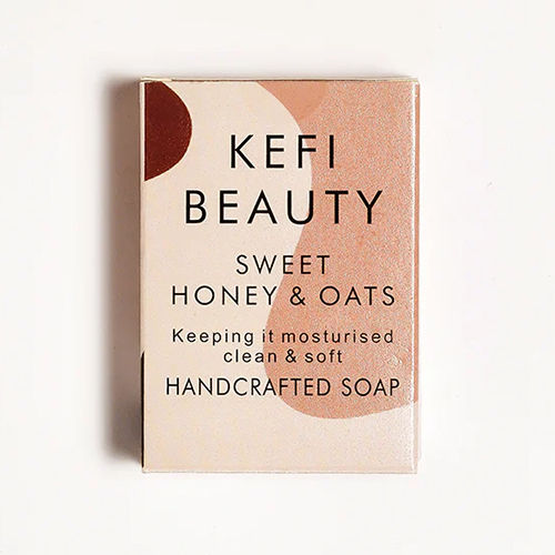 KEFI BEAUTY Sweet Honey and Oats Soap Suitable For All Skin 100 gm