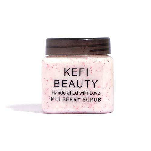 KEFI BEAUTY Mulberry Scrub Removes Scars Dark spots also Help In hyperpigmentation 130g