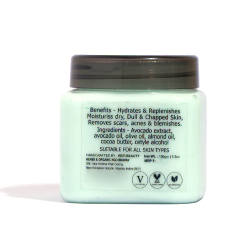 KEFI BEAUTY 130g Avocado Face Cream