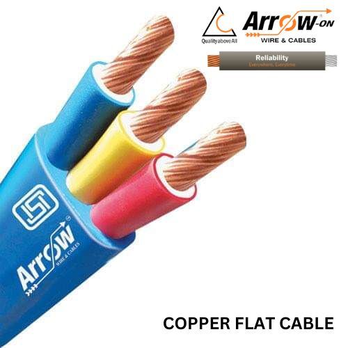 Blue Black Yellow Borewell Flat Cable at Best Price in Rajkot Angel