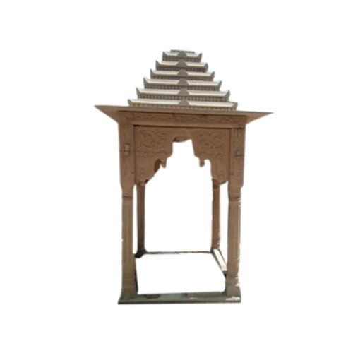 6 Feet Sandstone Temple Size: Different Available