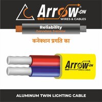 Twin Aluminium Flat Cable - Pvc Material, Various Sizes, Black Color | Ideal For Low Voltage Applications In Industrial, Automotive, And Marine Settings