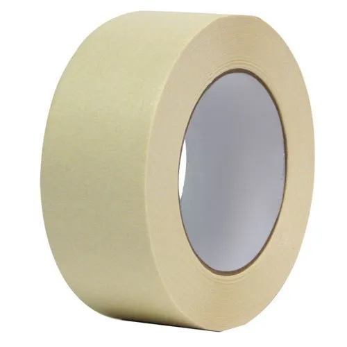 Masking Tapes - Rubber Adhesive, 5-1550 mm Width | Off White, Single Sided, Suitable for Commercial and Industrial Uses