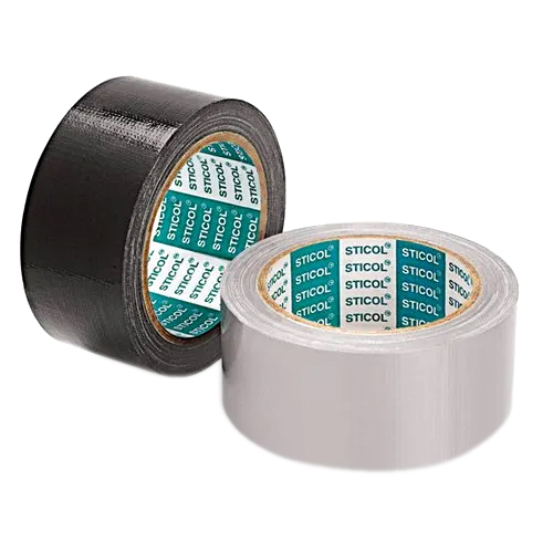 Duct Tapes - Rubber Adhesive, 1060 mm Width, Grey & Black Colors | Ideal for Commercial and Industrial Applications