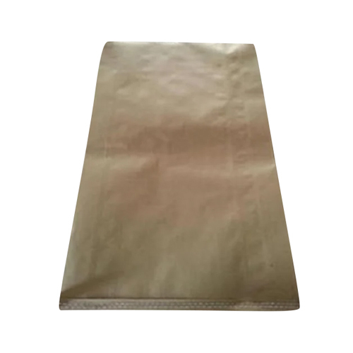 Brown Paper Laminated HDPE PP Bag