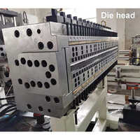 PP Hollow Sheet Making Machine Polypropylene Corrugated Sheet Extrusion Line