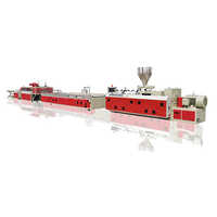 PVC WPC Plastic Lumber Machine For Making Wood Plastic Composite Decking
