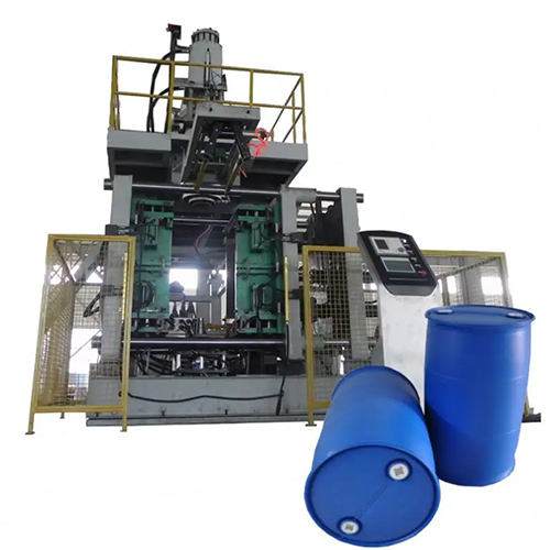 HDPE 220L Double Ring Chemical Drum Blow Molding Machine