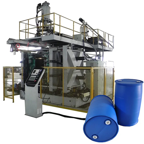 Automatic 200 Liter 55 Gallon Hdpe Blue Barrel Moulding Making Machine