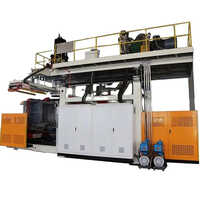 Full Automatic 220l Plastic Blue Drum Jerry Can Chemical Drum Making Machine
