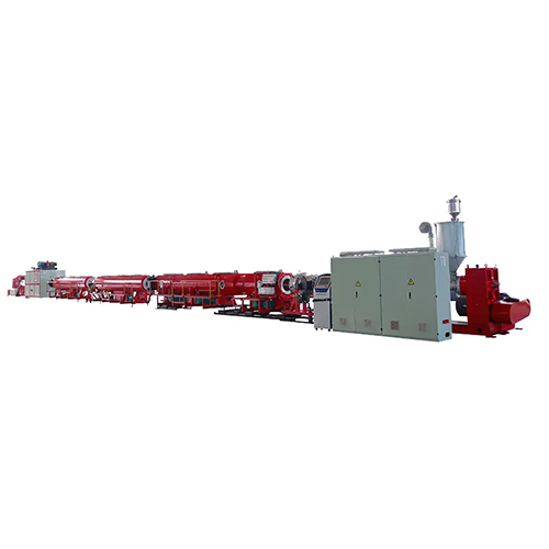 Dry Gas Natural Gas Pipe Making Machine Plastic Pipe Extrusion Production Line
