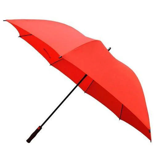 Red Polyester Umbrella Handle Material: Iron