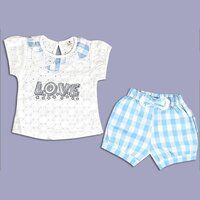 Kids Cotton Shorts With Top