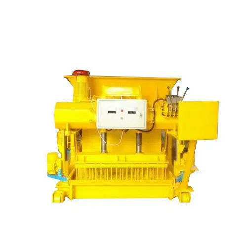 Yellow Fully Automatic Mild Steel Block Making Machine