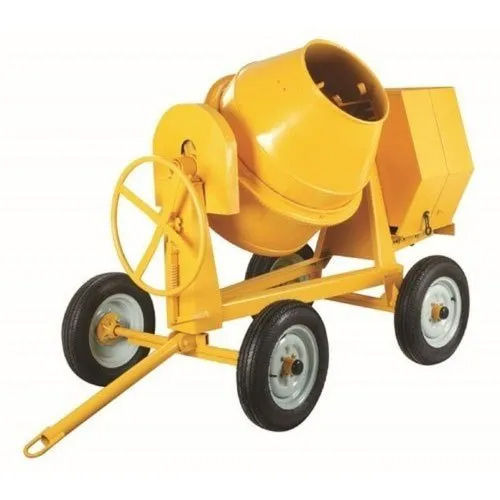 Yellow Concrete Mixer Machine