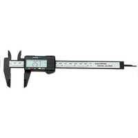 Digital Caliper Tool With LCD Screen - Metal, 237 x 76 x 11 mm, 99 g | Precise Metric & Imperial Measurements, Easy-to-Read LCD Display