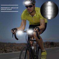 Rechargeable Bicycle Front Waterproof LED Light (White) (1560)