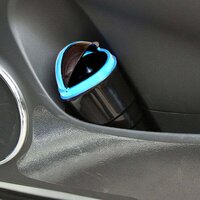 Plastic Car Mini Dustbin/Trash Bin Dust Case Best for Traveling (Multicolour) (3656)