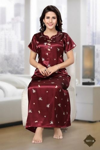 Ladies silky online nighties