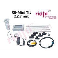 Mini Tij Coding Machine - Metal, 12.7mm, 1.2kg | Automatic Batch Coding, 600dpi Resolution, Touch Screen, Usb Interface, Quick-dry Inks