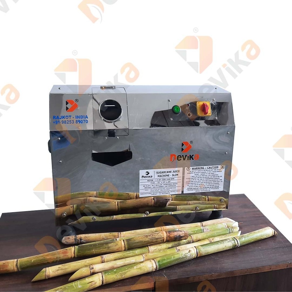 Sugarcane Juicer Slim - Capacity: 50000 Milliliter (Ml)