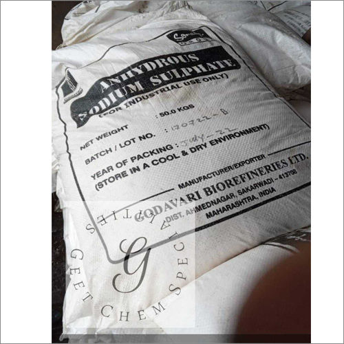 Anhydrous Sodium Sulphate Application: Industrial