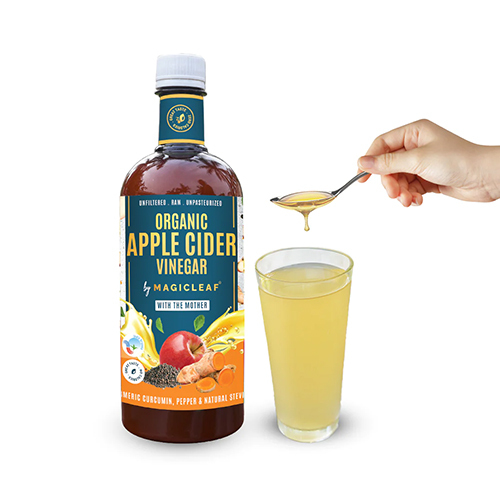 Organic Apple Vinegar With Turmeric And Black Pepper Ingredients: As Per Required Material