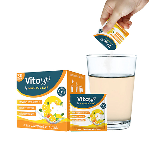 Tangy Orange Flavor Vitamin C Sachets Dosage Form: Powder
