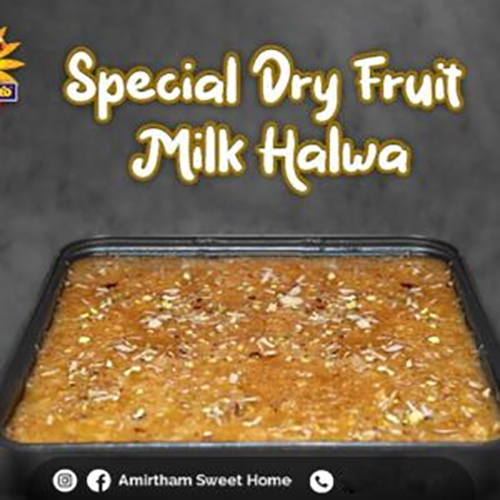 Special Dry Fruit Milk Halwa Size: Small
