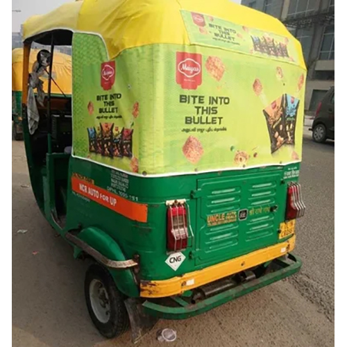 Auto Rickshaw Branding Advertising Services By SANVI ADVERTISING