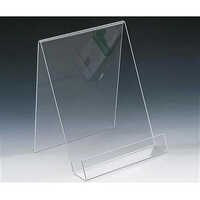 Transparent Acrylic Display Stand - High-quality Glass, Various Sizes Available, Transparent Finish, Customizable Logo Display | Ideal For Industrial Use
