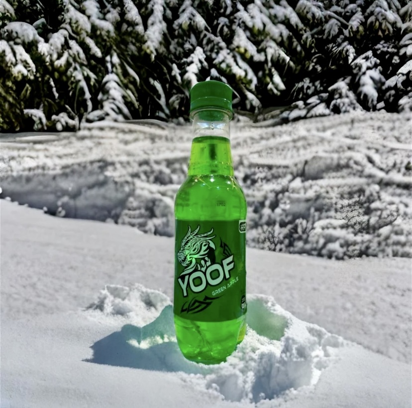 Green Apple fizzy drink