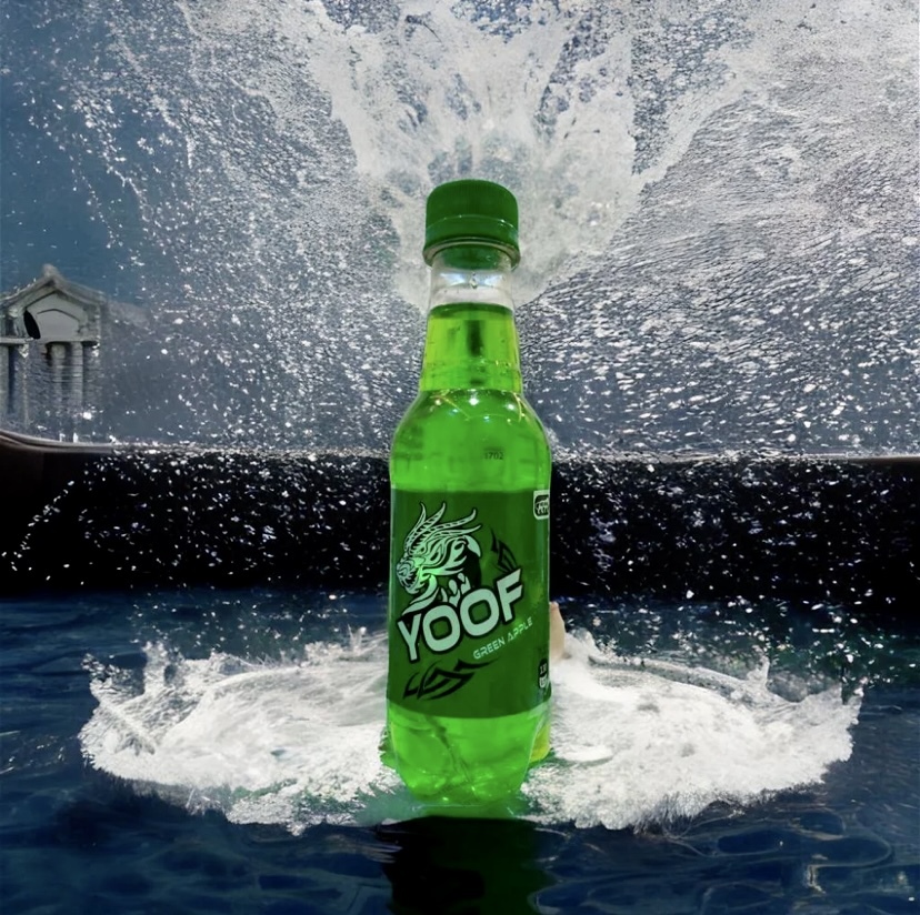 Green Apple fizzy drink