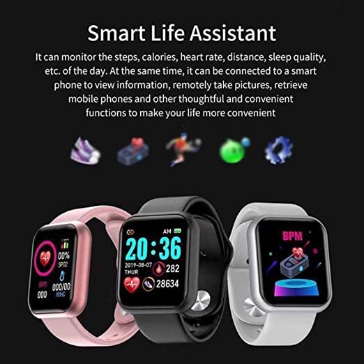 Bluetooth Wireless Smart Watch Fitness Band
