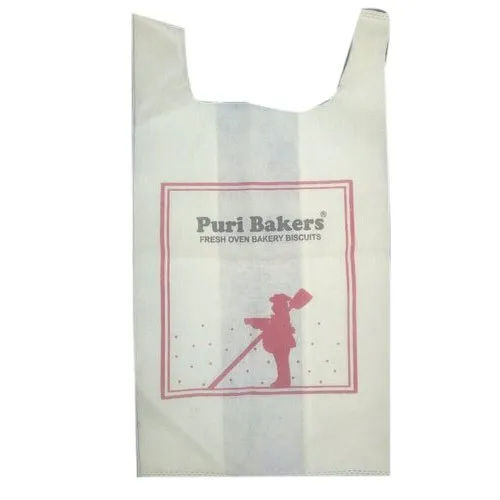 U Cut Non Woven Printed Carry Bag - Bag Size: Different Available