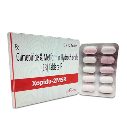 Glimepiride And Metformin Hydrochloride Er Tablets Ip Grade: A