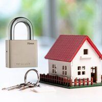 Square lock 70mm With 4 Keys