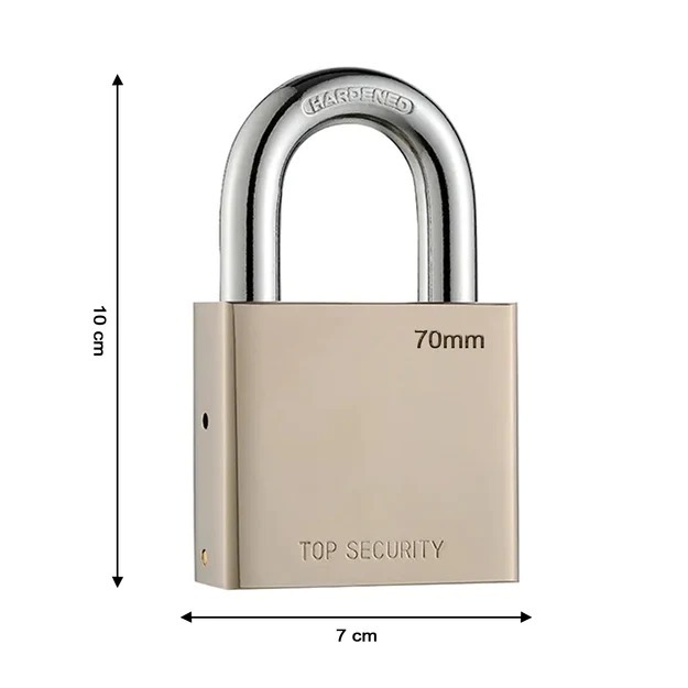 Square lock 70mm With 4 Keys