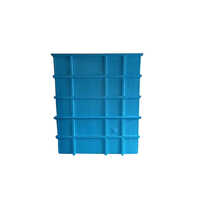Frp Water Storage Tank - 15,000 Liter Capacity | Corrosion-resistant, Easy Installation, Energy-efficient, Lightweight, Blue Color