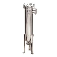 Ss Filter And Bag Housing - Capacity: Range: 10-1000 Lph Or As Per Design