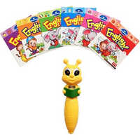 Talking Pen With Learning - Paper & Plastic Material, Multicolour Design | Industrial Use, 7 Books Learning Set