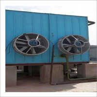 Blue Forced Draft Cooling Tower